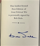 Easton Press Political Figures Signed FIrst Editions with Bob Dole, George Will, James A. Baker and Terry Waite