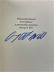Easton Press Political Figures Signed FIrst Editions with Bob Dole, George Will, James A. Baker and Terry Waite