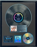 RIAA Platinum Record Award for The Beatles 1966 LP <em>Yesterday and Today</em> - Award to Legendary DJ "Dr. Chuck Stevens"