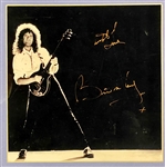 Brian May (Queen) Signed 8x10 and CD Cover in Framed Display (Beckett)