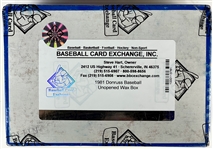 1981 Donruss Baseball Unopened Wax Box - 36 Packs (BBCE Encapsulated)