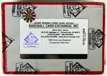 1984 Donruss Baseball Unopened Wax Box - 36 Packs (BBCE Encapsulated)