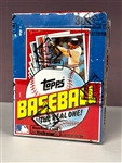 1982 Topps Baseball Unopened Wax Box - 36 Packs (BBCE Encapsulated)