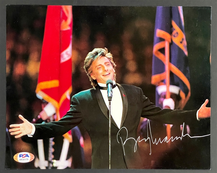 Barry Manilow Signed 8x10 Photo (PSA/DNA)