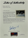 Apollo 16 Astronaut Charles Duke Signed 16x20 Print - Into The Wild Blue Yonder