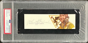 Gabby Gabreski Cut Signature - WWII and Korean War Flying Ace - Encapsulated Authentic by PSA/DNA