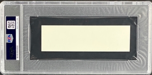 Gabby Gabreski Cut Signature - WWII and Korean War Flying Ace - Encapsulated Authentic by PSA/DNA
