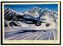 Stan Stokes Post-WWII Aviation Artwork Collection of 13 Pieces - An Instant Patriotic Gallery of Heroes!