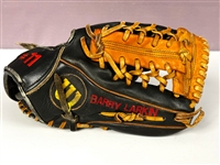 Barry Larkin Game Used Wilson 1440 Model Glove Given to Juan Castro