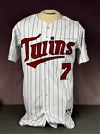 2005 Joe Mauer Signed Minnesota Twins Home Jersey (Beckett Authentic)