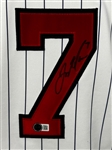 2005 Joe Mauer Signed Minnesota Twins Home Jersey (Beckett Authentic)
