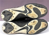Barry Larkin Game Used Nike Baseball Cleats Given to Teammate Juan Castro