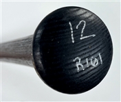 Deion Sanders 2001 Cincinnati Reds Louisville Slugger Game Used Bat - Used By Teammate Juan Castro