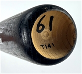 Chan Ho Park 1999 Los Angeles 
Dodgers Louisville Slugger Game Used Bat - Acquired by Teammate Juan Castro