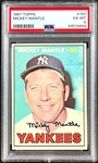  1967 Topps #150 Mickey Mantle - PSA EX-MT 6