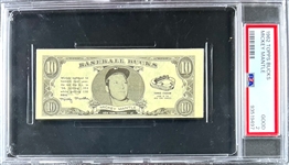 1962 Topps Baseball Bucks Mickey Mantle - PSA GD 2