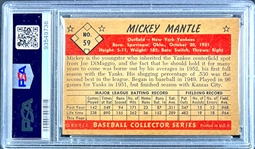 1953 Bowman Color #59 Mickey Mantle - PSA EX 5