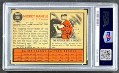 1962 Topps #200 Mickey Mantle - PSA EX 5