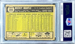 1961 Topps #300 Mickey Mantle - PSA GD 2