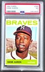 1964 Topps #300 Hank Aaron  - PSA NM 7