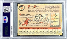 1958 Topps #47 Roger Maris Rookie Card - PSA VG 3
