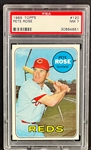 1969 Topps #120 Pete Rose - PSA NM 7
