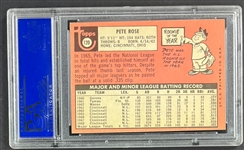 1969 Topps #120 Pete Rose - PSA NM 7