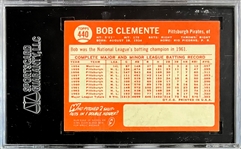 1964 Topps #440 Bob Clemente - SGC EX 5