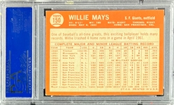 1964 Topps #150 Willie Mays - PSA EX 5