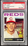 1964 Topps #125 Pete Rose All-Star Rookie - PSA EX 5
