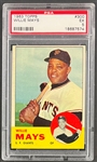 1963 Topps #300 Willie Mays - PSA EX 5