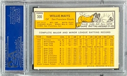 1963 Topps #300 Willie Mays - PSA EX 5