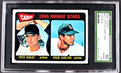 1965 Topps #477 Steve Carlton Rookie - SGC VG-EX 4