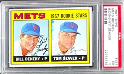 1967 Topps #581 Tom Seaver Rookie Card - PSA EX 5