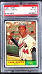1961 Topps #415 Hank Aaron - PSA EX-MT 6