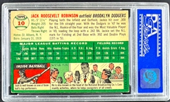 1954 Topps #10 Jackie Robinson - PSA EX 5