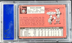 1969 Topps #260 Reggie Jackson Rookie Card - PSA VG-EX+ 4.5