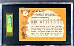 1981 Topps Basketball #4 Larry Bird - SGC NM-MT+ 8.5
