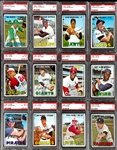 1967 Topps Hall of Famers and Stars Collection of 45 Incl. 26 Graded Cards 