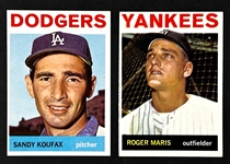 1964 Topps Hall of Famers and Stars Collection of 39 Incl. 19 Graded Cards 