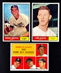 1961 Topps Hall of Famers and Stars Collection of 39 Incl.18 Graded Cards 