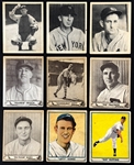 1939, 1940 and 1941 Play Ball Hall of Famer Collection of 13