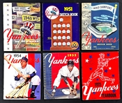 1950-1969 New York Yankee Yearbook Collection - Mickey Mantle's Entire Career - Incl. Four Signed Copies (Beckett Authentic)