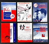 1950-1969 New York Yankee Yearbook Collection - Mickey Mantle's Entire Career - Incl. Four Signed Copies (Beckett Authentic)