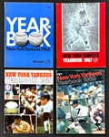 1950-1969 New York Yankee Yearbook Collection - Mickey Mantle's Entire Career - Incl. Four Signed Copies (Beckett Authentic)