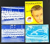 1950-1969 New York Yankee Yearbook Collection - Mickey Mantle's Entire Career - Incl. Four Signed Copies (Beckett Authentic)