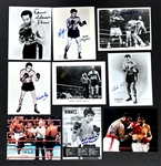 Boxing Champions Signed Photo Collection of 32 Incl. Joe Frazier, Larry Holmes and Others (Beckett Authentic)