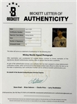 Mickey Mantle Signed 8x10 Photo - Autograph Grade 10 by Beckett Authentic