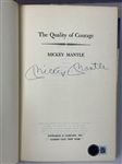 Mickey Mantle Signed Copy of <em>The Quality of Courage</em> (Beckett Authentic)