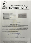 Mickey Mantle Signed Copy of <em>Explosion: Mickey Mantle's Legendary Home Runs</em> (Beckett Authentic)